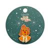 Scarecrow Enamel Pin