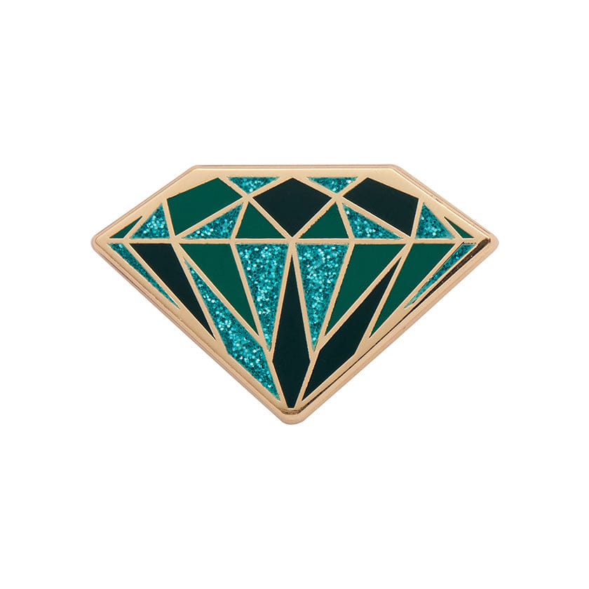 Erstwilder Emerald Enamel Pin AG1EP07