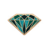 Emerald Enamel Pin