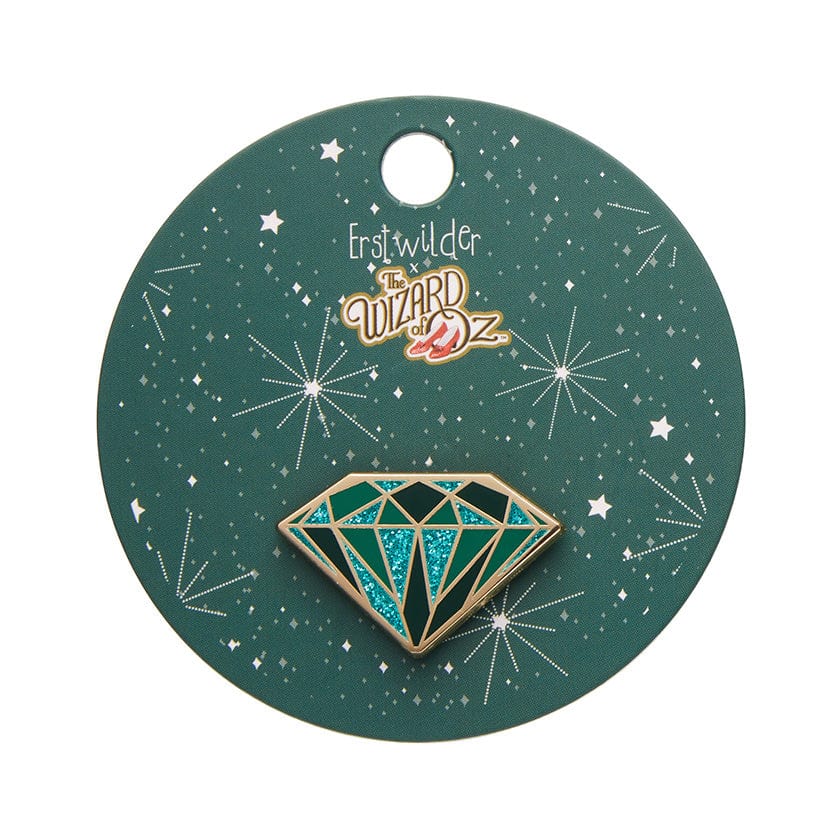 Erstwilder Emerald Enamel Pin AG1EP07