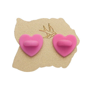 Erstwilder Stop and Smell the Roses Enamel Pin AH1EP12