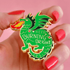 Erstwilder Keep Burning Bright Enamel Pin AH1EP07