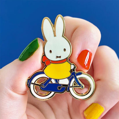 Erstwilder MIffy's Bicycle Enamel Pin EPAT102