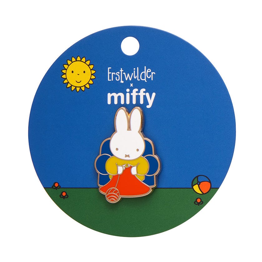 Erstwilder Knit with Miffy Enamel Pin EPAT105