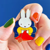Knit with Miffy Enamel Pin