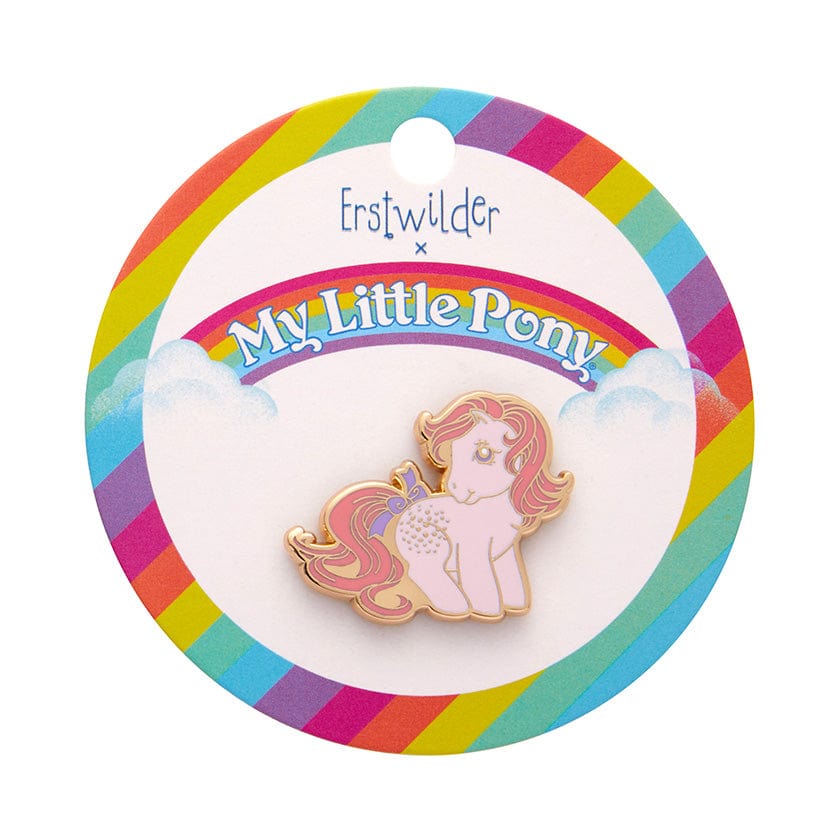 Cotton Candy Enamel Pin  -  Erstwilder  -  Quirky Resin and Enamel Accessories