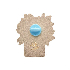 Catmen Miranda Enamel Pin  -  Erstwilder  -  Quirky Resin and Enamel Accessories