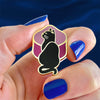 Le Chat Miaule Enamel Pin