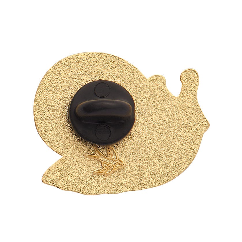 Painted Shell Enamel Pin  -  Erstwilder  -  Quirky Resin and Enamel Accessories