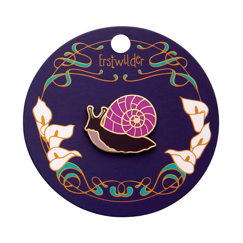 Painted Shell Enamel Pin – Erstwilder