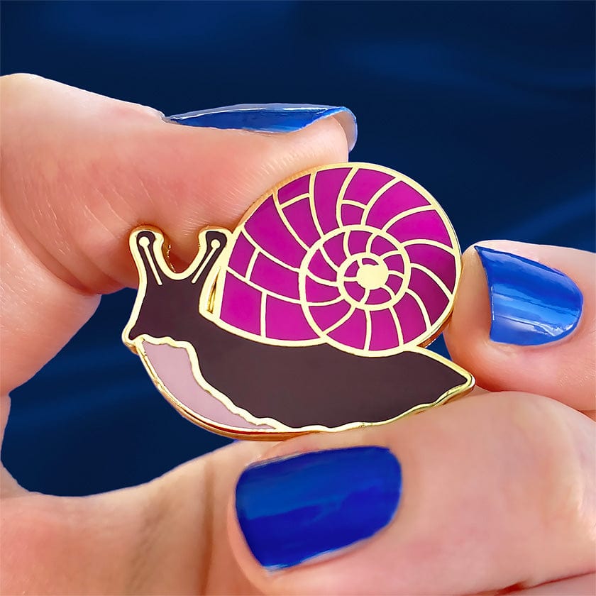 Painted Shell Enamel Pin – Erstwilder