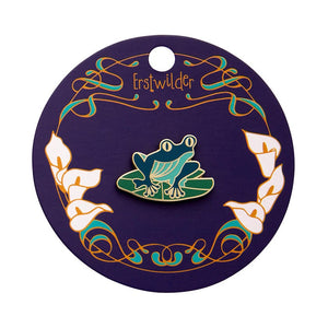 Pod Dweller Enamel Pin  -  Erstwilder  -  Quirky Resin and Enamel Accessories