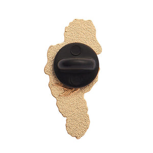 Dance Partners Enamel Pin  -  Erstwilder  -  Quirky Resin and Enamel Accessories