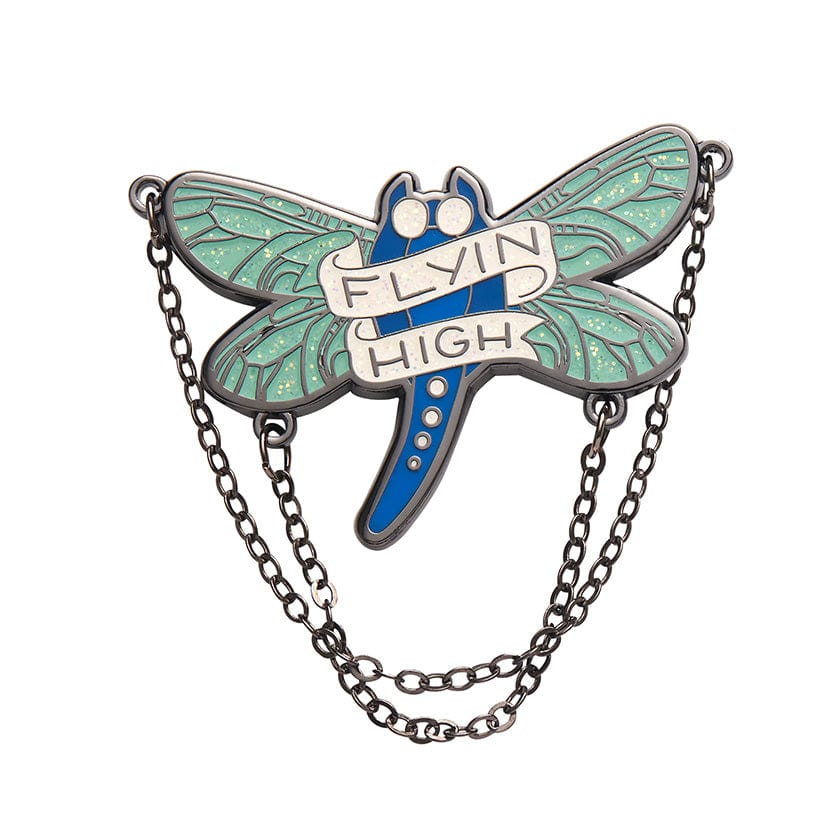 Erstwilder Flyin' High Enamel Pin AH1EP03