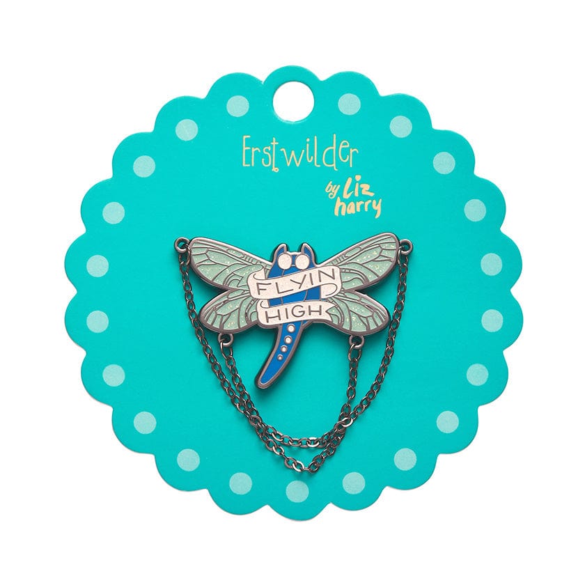 Erstwilder Flyin' High Enamel Pin AH1EP03