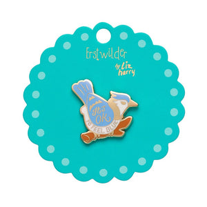 Erstwilder It's OK to Feel Blue Enamel Pin AH1EP06