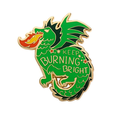 Erstwilder Keep Burning Bright Enamel Pin AH1EP07