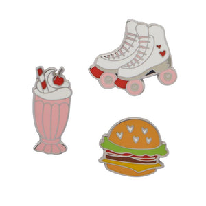 Erstwilder Roadside Diner Pin Set EPX0009-2080