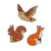 Erstwilder Obsequious Owl Enamel Pin EP0028-9092