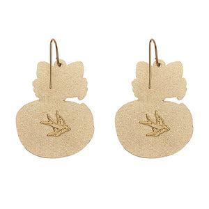 Erstwilder You're In"FOX"icating Enamel Drop Earrings AH1EG10