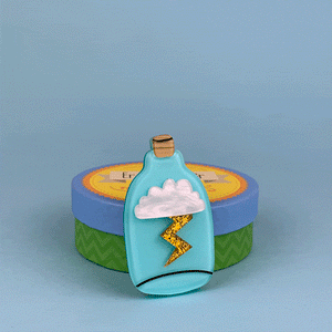 Erstwilder All Bottled Up Brooch BH7046-3265