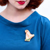 Ancient Movements Brooch