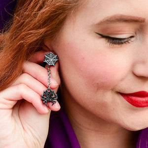 Erstwilder Arachnid Adornments Earrings E6981-7080