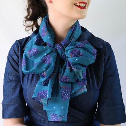 Erstwilder Le Peacock Royal Large Neck Scarf SC1056-4431