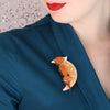 The Prowling Fox Brooch
