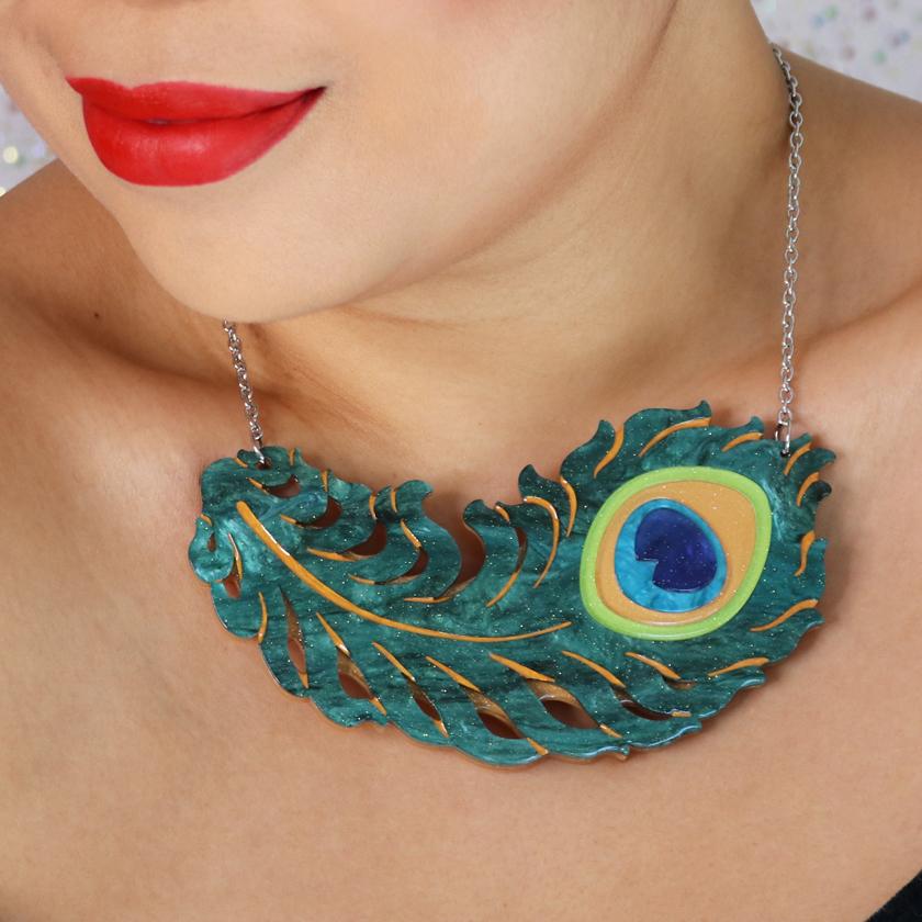 Tiny Peacock Charm Necklace - Small, Detailed and Adorable! – Mark Poulin  Jewelry