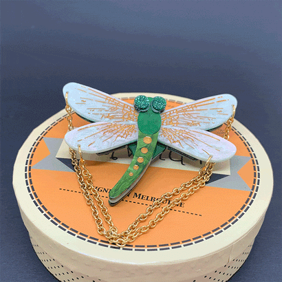 Erstwilder As The Dragon Flies Brooch BH6970-4065