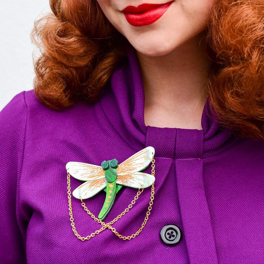 Erstwilder As The Dragon Flies Brooch BH6970-4065