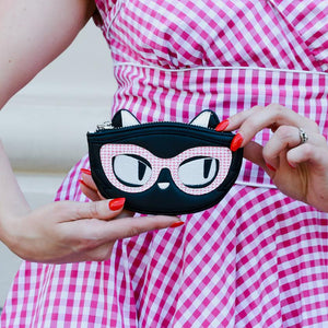 Erstwilder Elissa the Indie Cat Coin Purse BA0007-7023