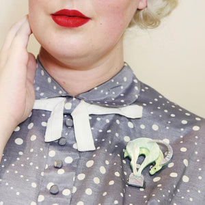 Erstwilder Balancing Act Ibex Brooch BH6891-4371