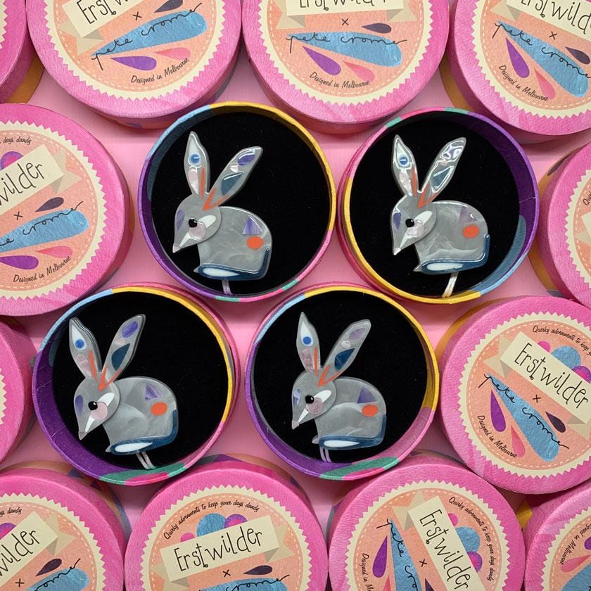 Erstwilder The Bashful Bilby Brooch BH6946-7101
