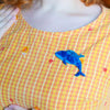 Erstwilder Benevolent Behemoths Blue Whale Brooch BH6856-3000
