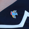 Erstwilder Betty Jo Sparrow Enamel Pin EP0015-0100
