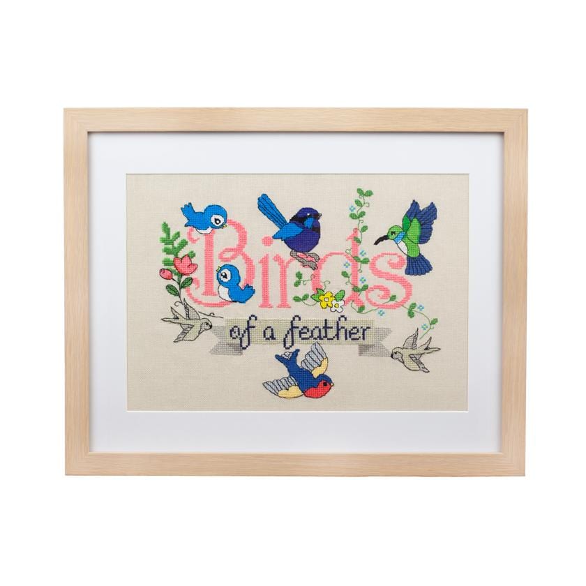 Erstwilder Birds of a Feather Embroidery Pattern EM0001-3120