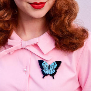 Erstwilder Blue Emperor Brooch BH6975-3270