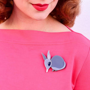 Erstwilder Blushing Bilby Brooch BH7009-7100