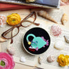 Bright-Eyed Bibliophile Brooch