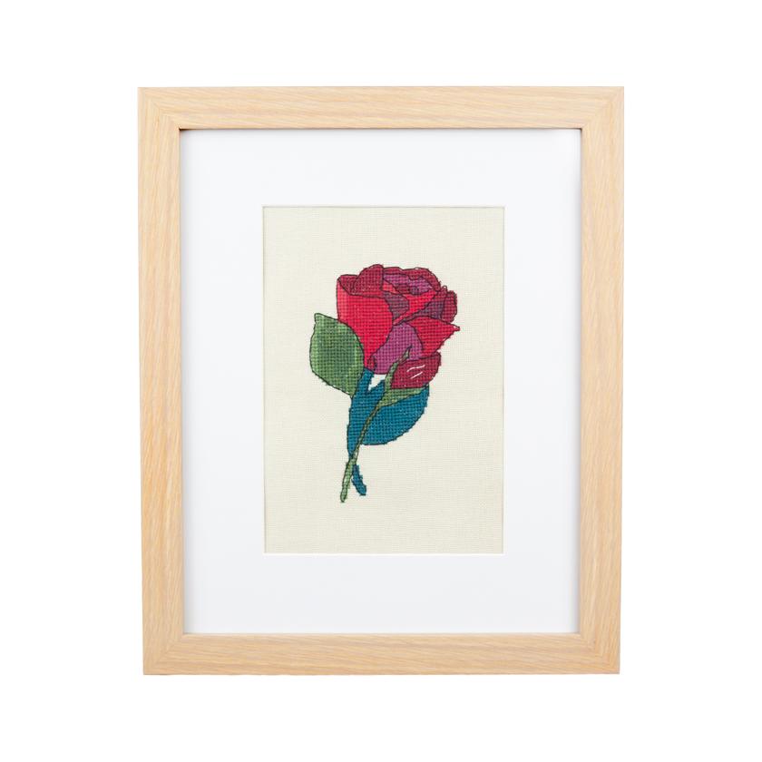 Erstwilder Budding Romance Rose Embroidery Pattern EM0002-1040