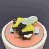 Bumble Butt Brooch