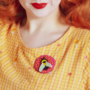 Erstwilder Bumblebee Burrower Brooch BH6863-5060