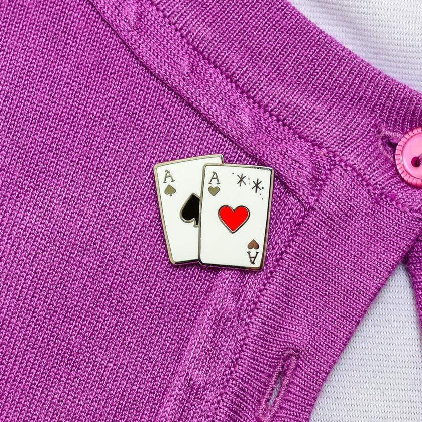 Erstwilder Card Trick Enamel Pin EP0058-8071