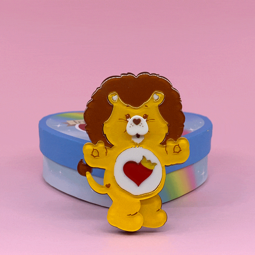Erstwilder Brave Heart Lion™ Brooch BH7072-6700