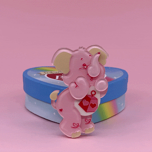Erstwilder Lotsa Heart Elephant™ Brooch BH7073-2000