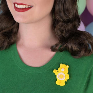 Erstwilder Funshine Bear™ Brooch BH7067-6000