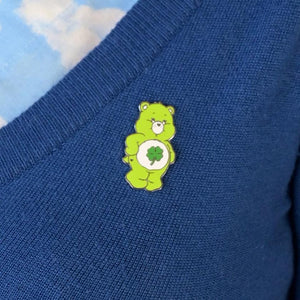 Erstwilder Good Luck Bear™ Enamel Pin EP0039-4000