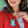 Erstwilder Swift Heart Rabbit™ Brooch BH7075-3200